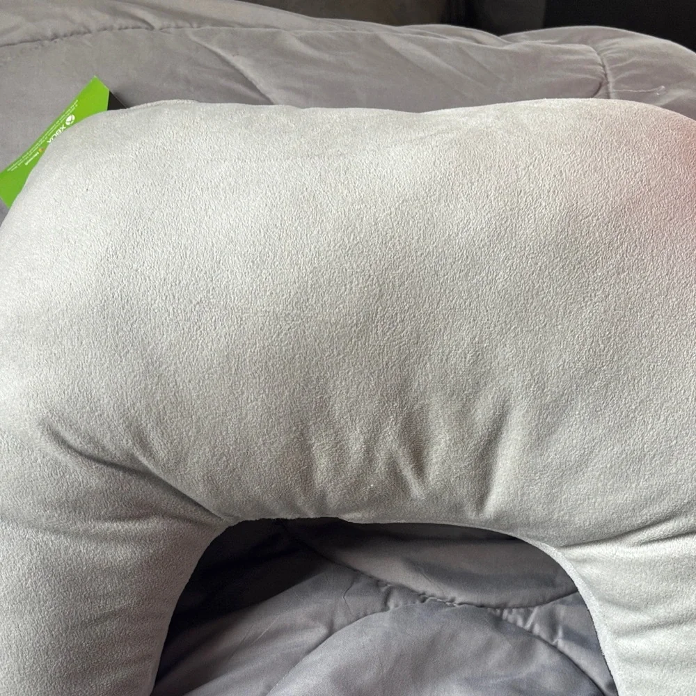 Black Plush Controller Pillow - Soft Gaming Cushion